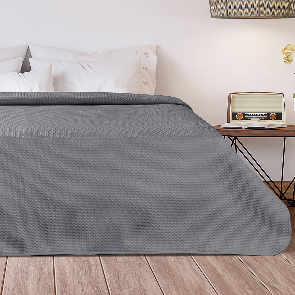 Κουβερλί μονό pre-washed Intence Art 12200 σε 9 αποχρώσεις 160x240 Αμέθυστος / 160x240