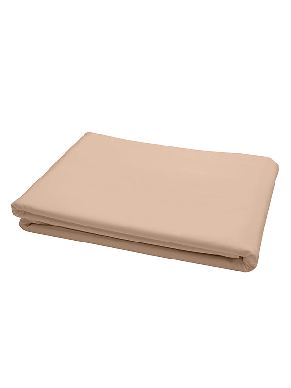 Σετ Σεντόνια Cotton Feelings 110 Beige Διπλό με λάστιχο (150x205+30)