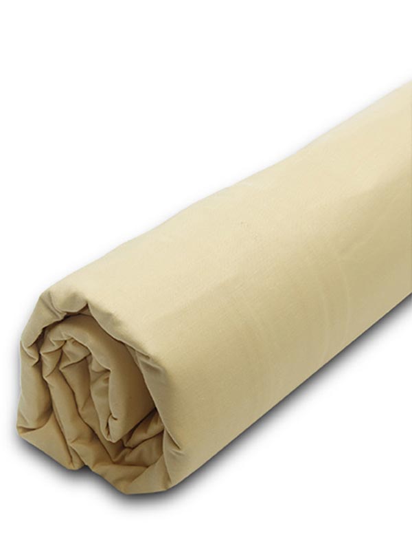 Κατωσέντονο Menta με λάστιχο 3 Light Beige Ημίδιπλο (120x200+20)