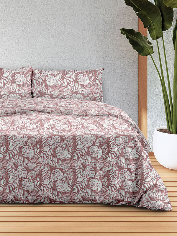 Σετ Σεντόνια Flannel 3038 Pink Μονό (160×260)