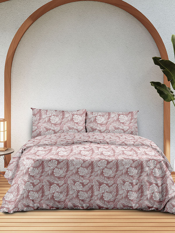 Σετ Σεντόνια Flannel 3038 Pink Μονό (160×260)