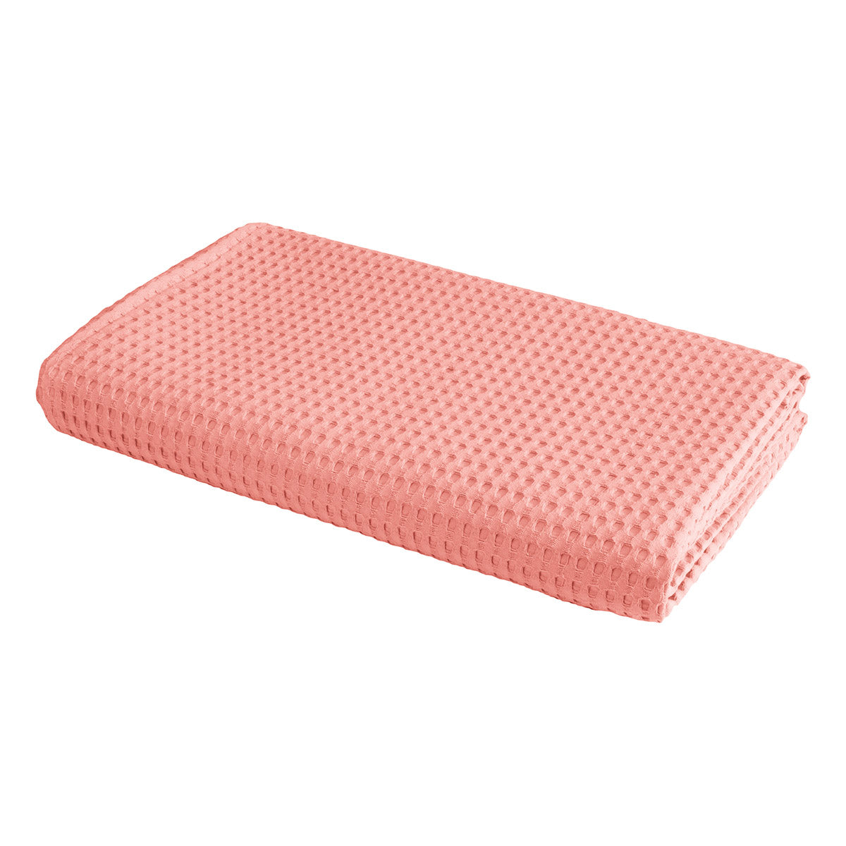 Πικέ μονή waffle Art 1990 Coral 170x240 Κοραλί Κοραλί / 170x240