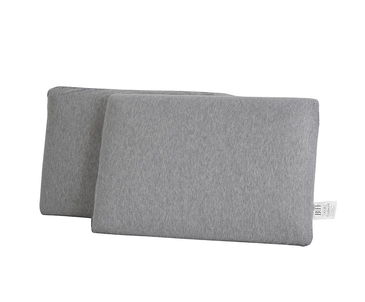Μαξιλάρια ύπνου Flexile Memory Foam Art 4042 60x40+13 Γκρι - Μέτριο - 2 τεμάχια Γκρι / 60x40+13