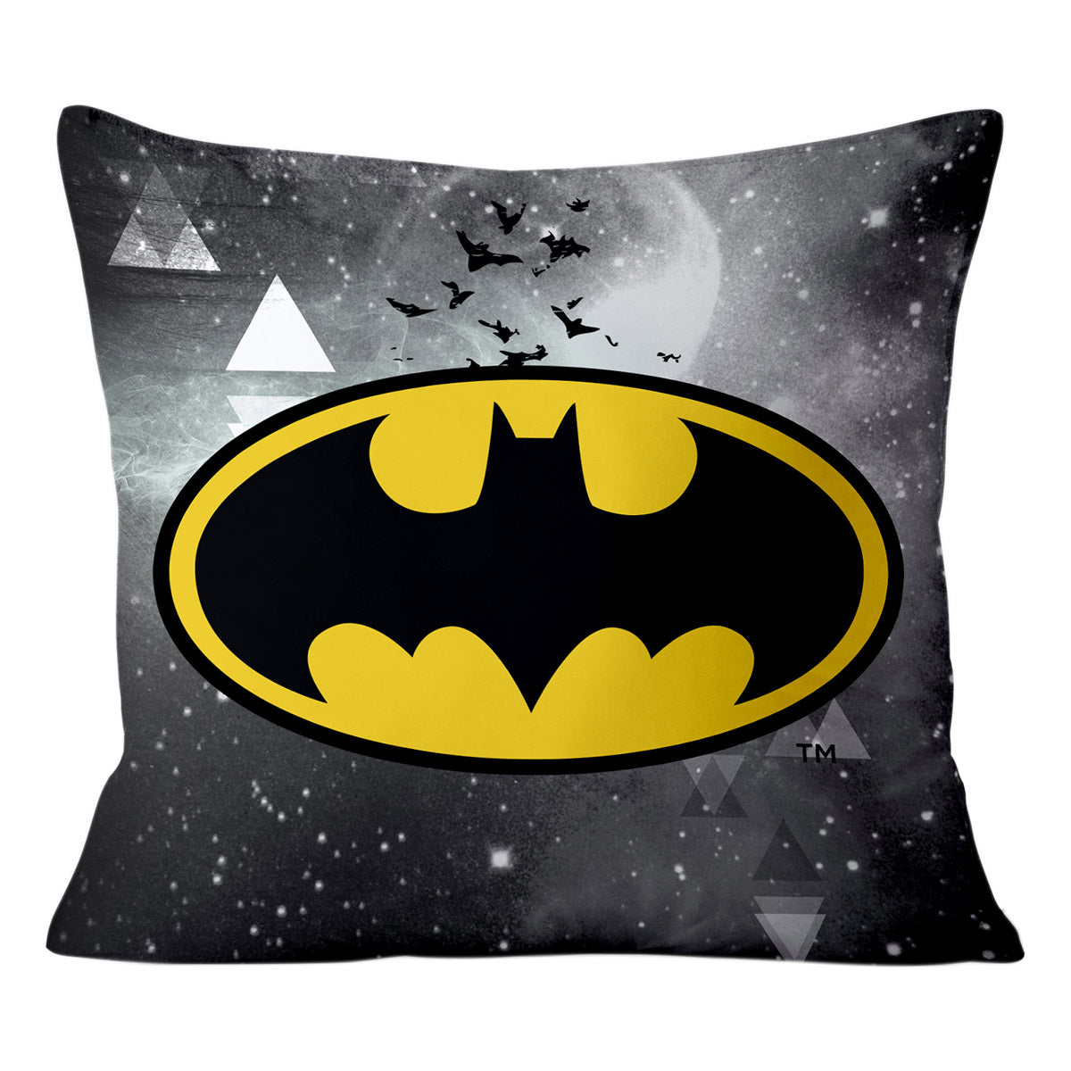 Μαξιλάρι με γέμιση Art 6184 Batman 40x40 Γκρι Γκρι / 40x40