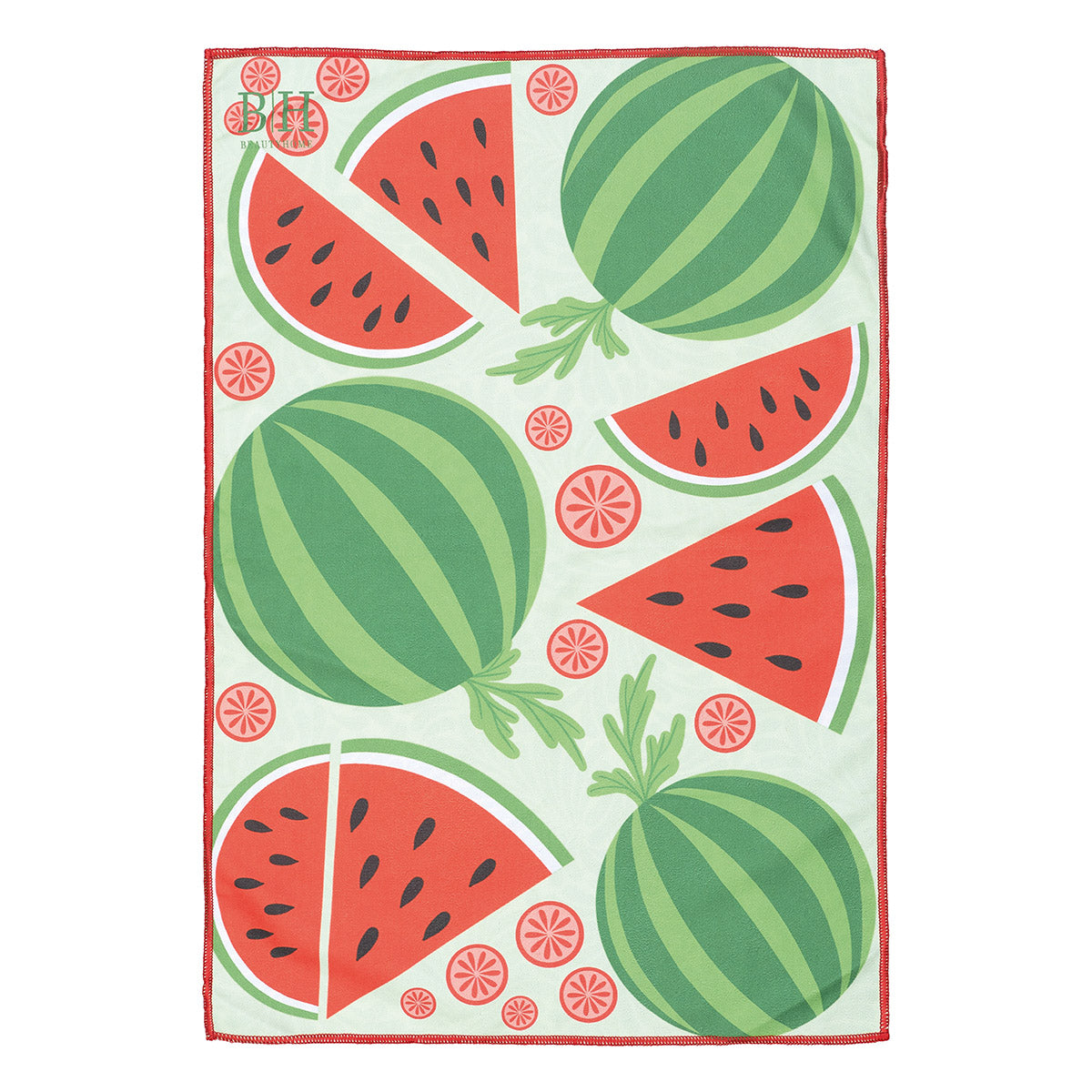 Πετσέτα κουζίνας διπλής όψης Microfiber Art 8655 40x60 Πράσινο,Κόκκινο Πράσινο,Κόκκινο / 40x60