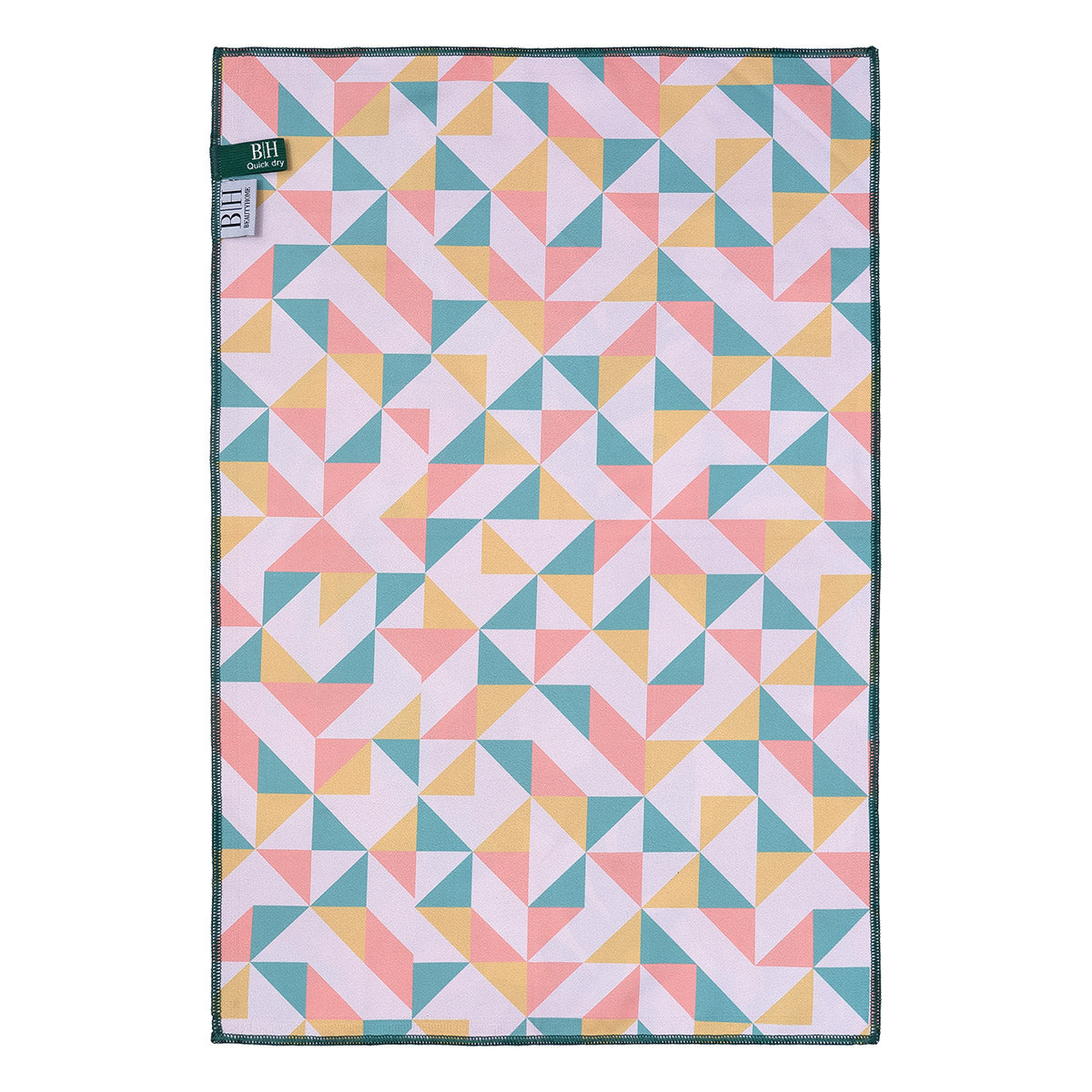 Πετσέτα κουζίνας διπλής όψης Microfiber Art 8661 40x60 Ροζ,Πράσινο Ροζ,Πράσινο / 40x60