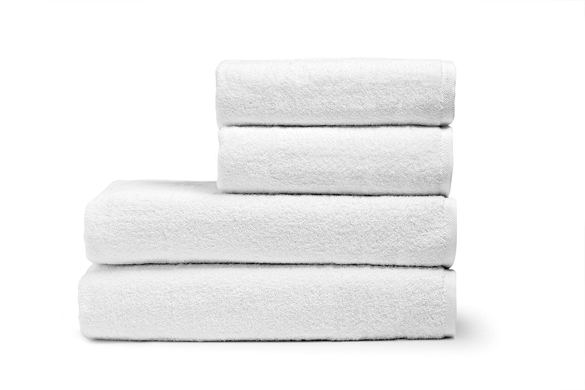 Hotel Face Towel Smooth 500gsm plain 100% Cotton 50x95 White