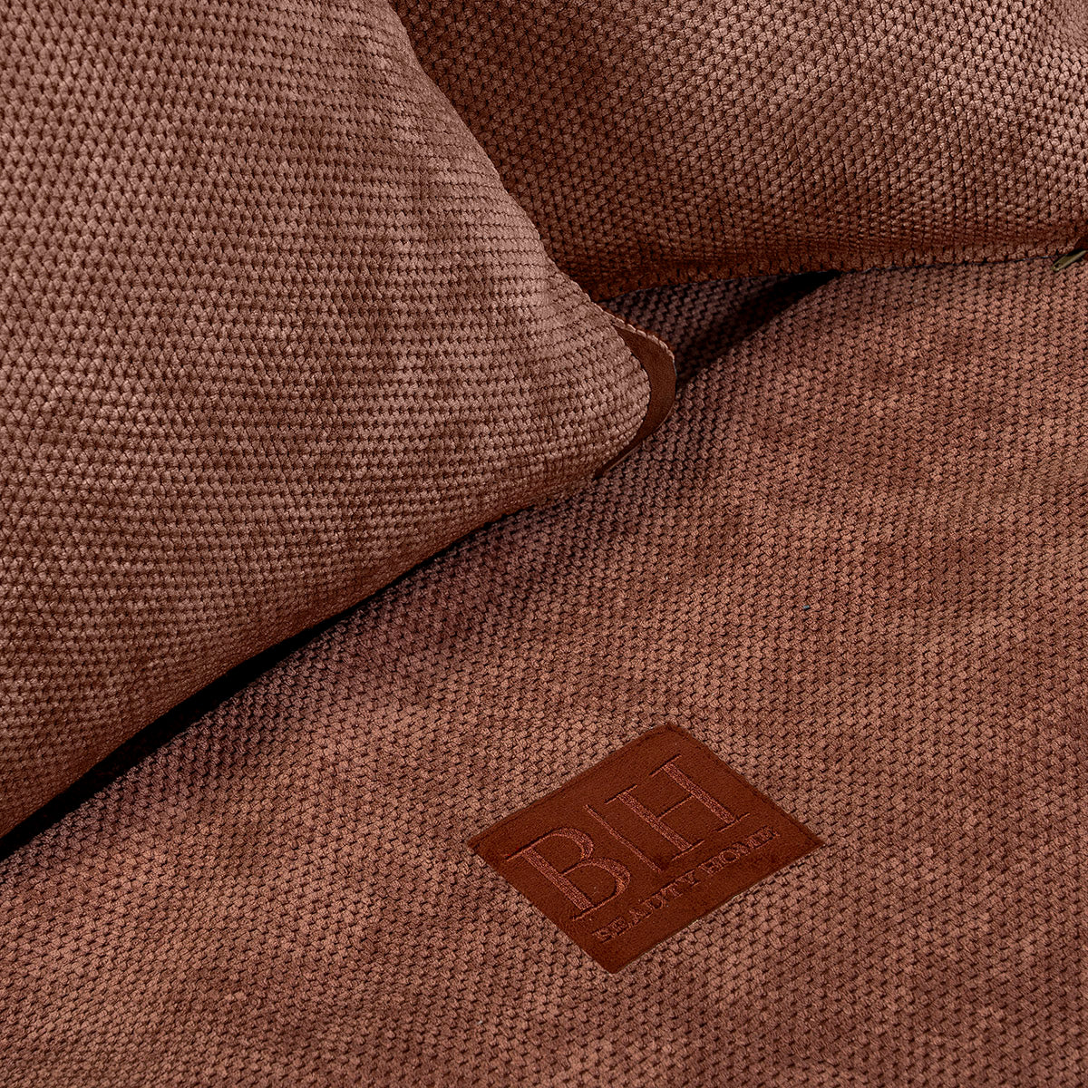 Ριχτάρι Τριθέσιο Micro velour 180x300 Art 8405 Τριθέσιο Κεραμιδί